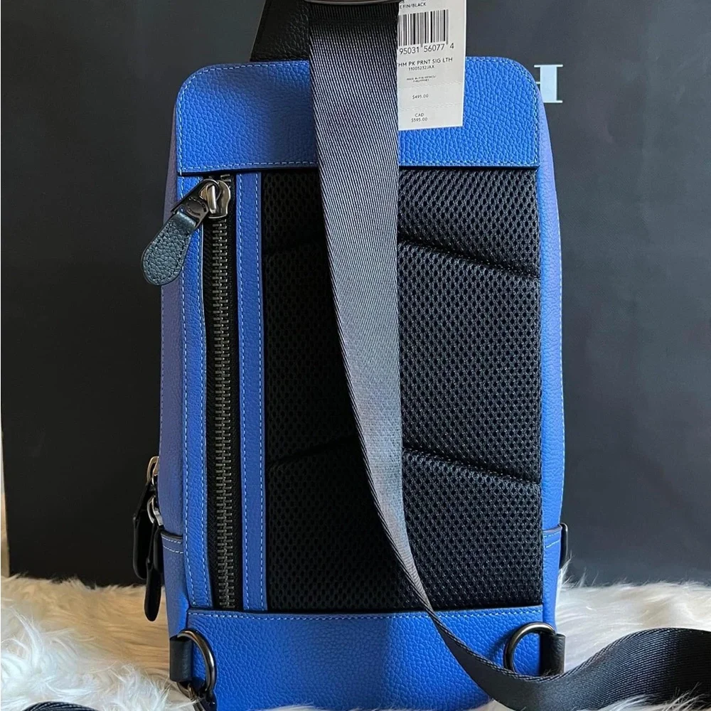 Coach Gotham Pack In Signature Leather - Picture 2 of 11